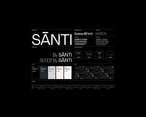 Santi 豪華床上用品公司 品牌形象設(shè)計(jì)與視覺呈現(xiàn)的卓越之道